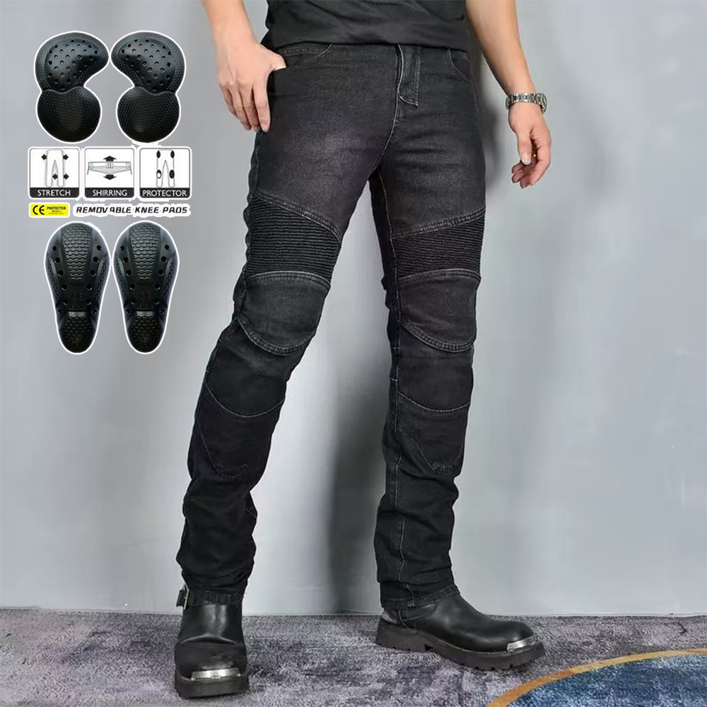 Motorcycle Gear Blue - New Motocross Black Gray Pants Men