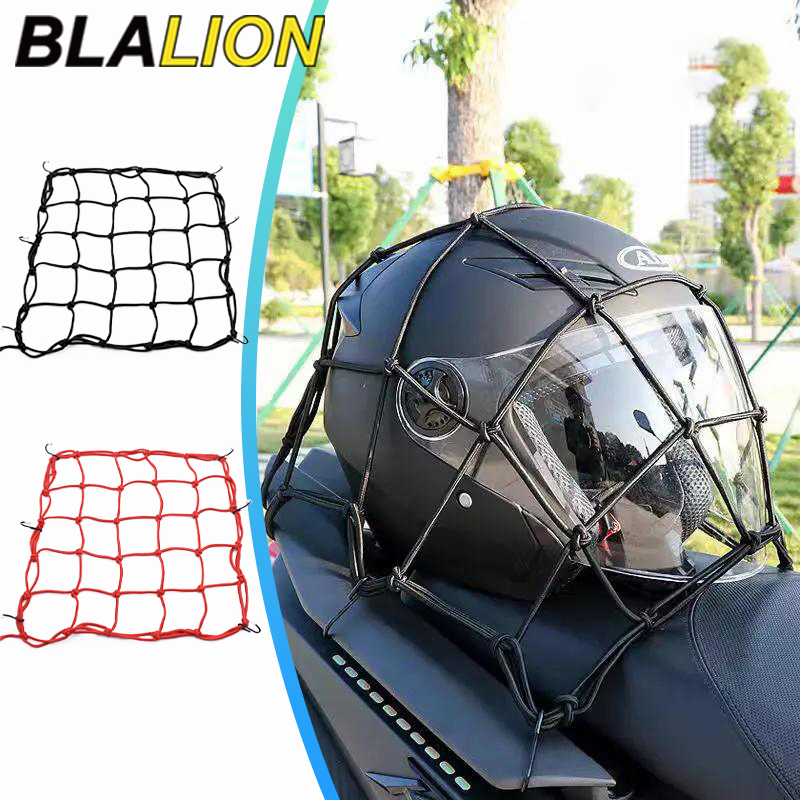 Motorcycle Gear Wall Mount - BLALION Motorcycle Luggage Net Bike 6