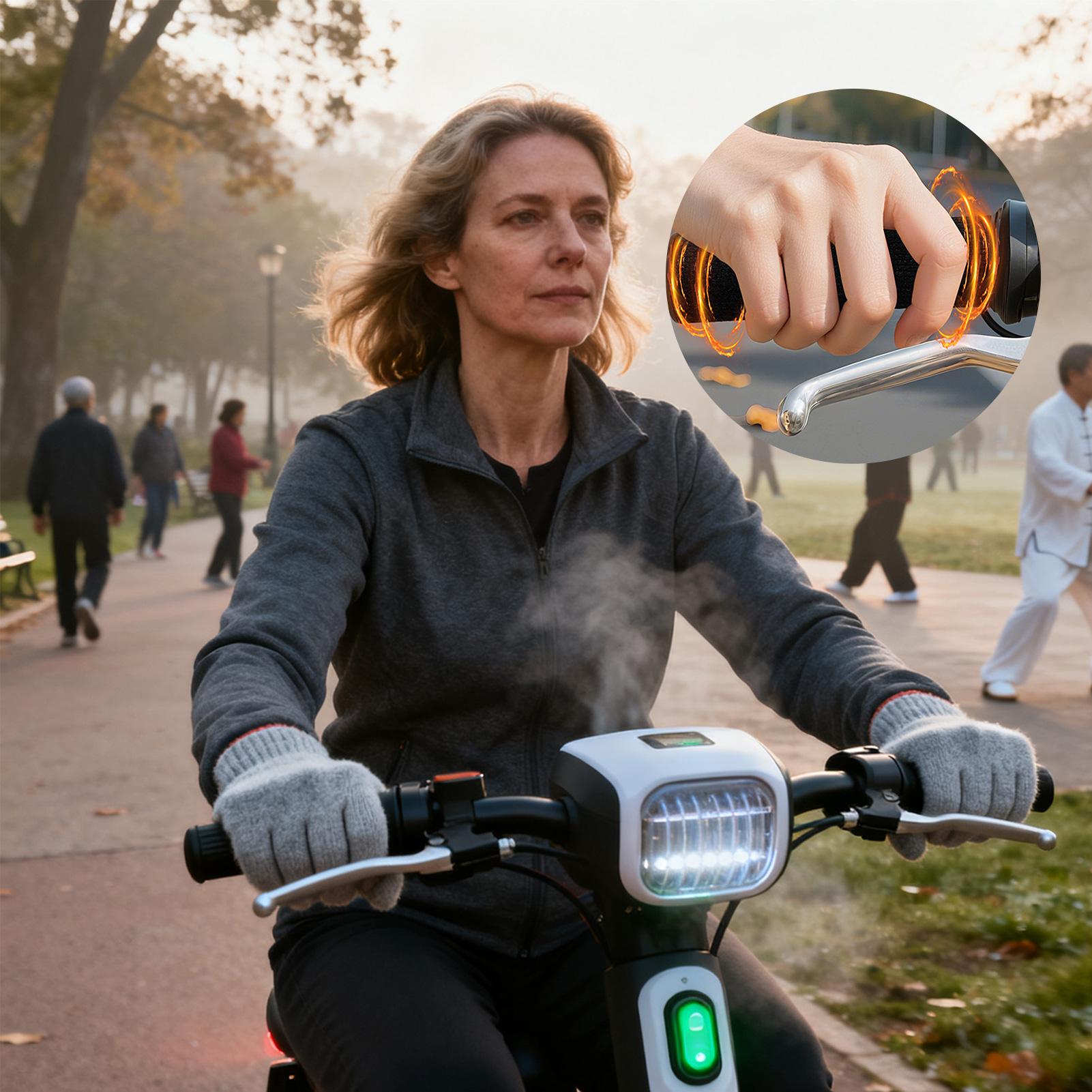 Heated Motorcycle Grips 3-Temp - đánh giá và giá Handlebar Grip Heated