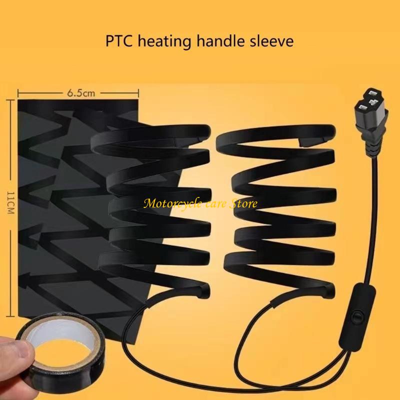 U75F Xe máy Sưởi ấm bằng điện  - đánh giá và giá Handlebar Grip Heated