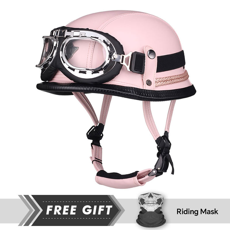 Classic Half Face Helmet Prote - đánh giá và giá Motorcycle Gear In Store