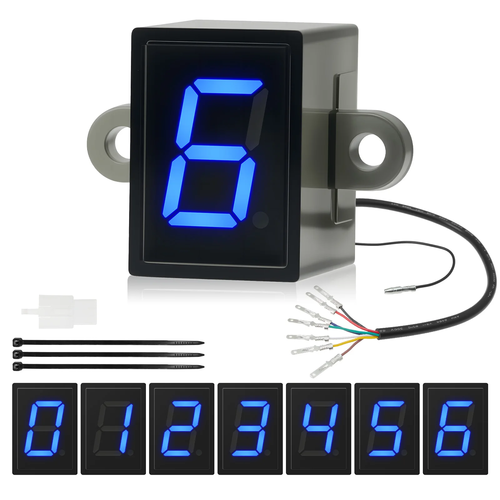 Super 6 Speed Display Universa - đánh giá và giá Motorcycle Gear Blue