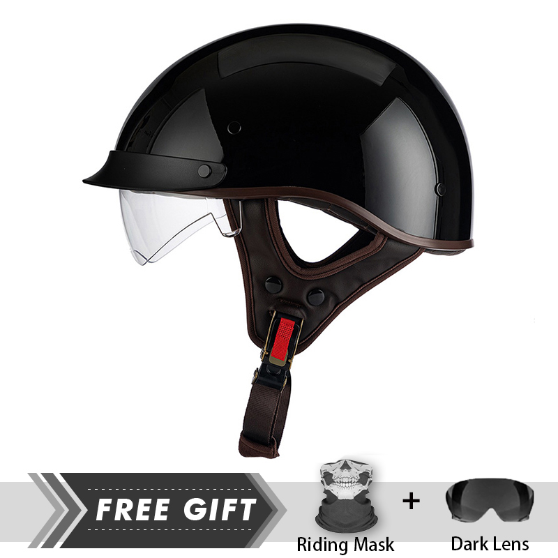 Crash Headpiece Half Face Helm - đánh giá và giá Motorcycle Gear In Store
