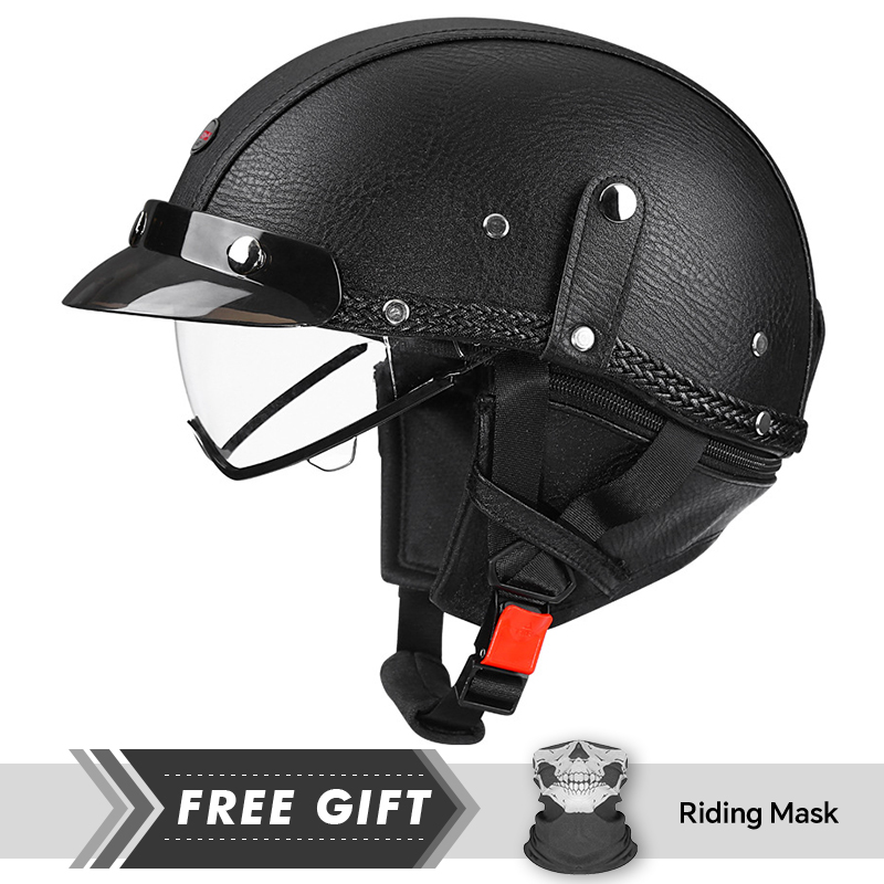 DOT Approved Men Women Half Fa - đánh giá và giá Motorcycle Gear In Store