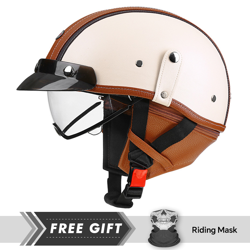 DOT Approved Men Women Half Fa - đánh giá và giá Motorcycle Gear In Store