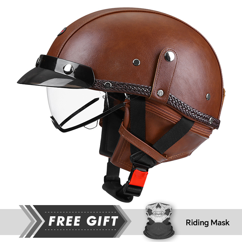 DOT Approved Men Women Half Fa - đánh giá và giá Motorcycle Gear In Store