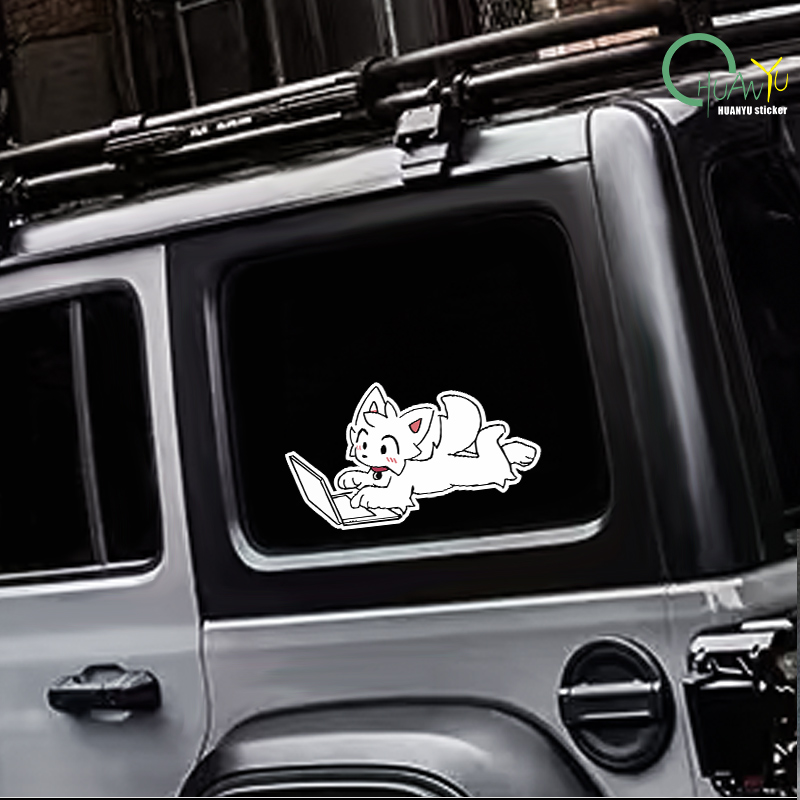 Cartoon anime dog reflective c - đánh giá và giá Motorcycle Gear Dogs