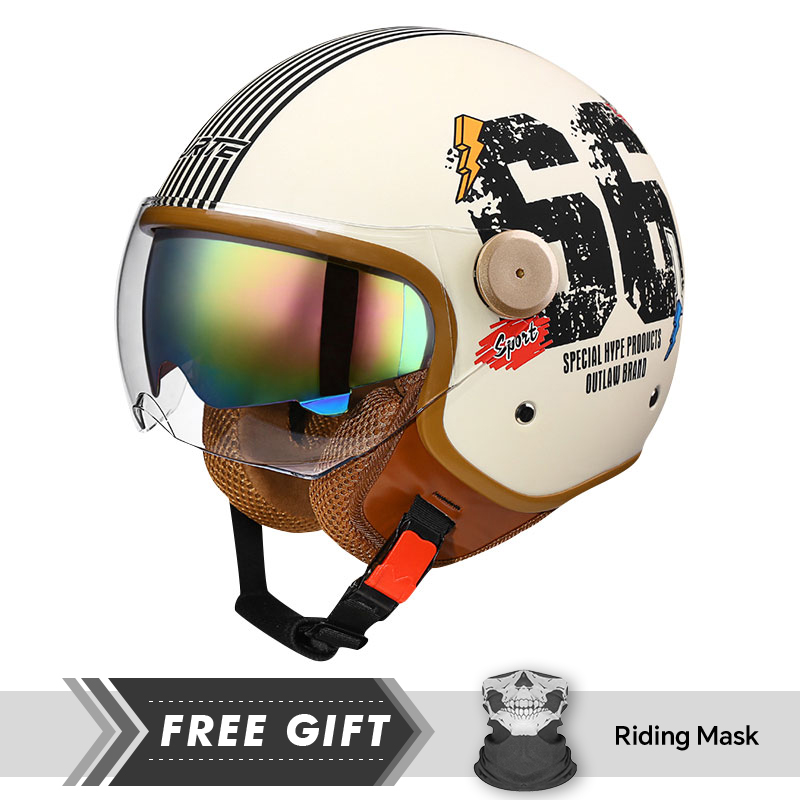 DOT Approved Open Face Helmet  - đánh giá và giá Motorcycle Gear In Store