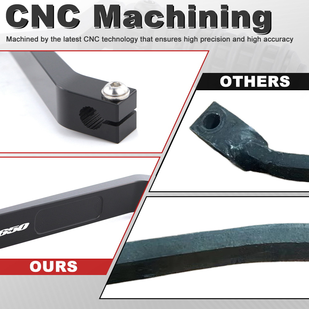CNC Aluminum Shift Lever Motor - đánh giá và giá Motorcycle Gear Shift