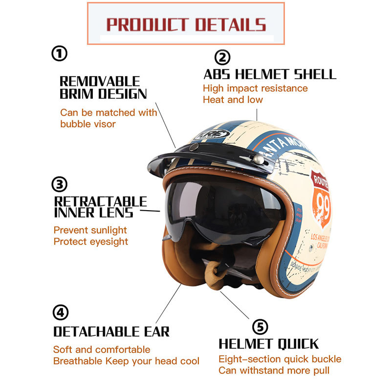 SOMAN Open Face Motorcycle Hel - đánh giá và giá Motorcycle Gear In Store